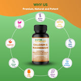 SHIFAA NUTRITION Calcium Magnesium Vitamin D3 Supplement ingredients list