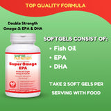 SHIFAA NUTRITION Double Strength Halal Fish Oil benefits summary