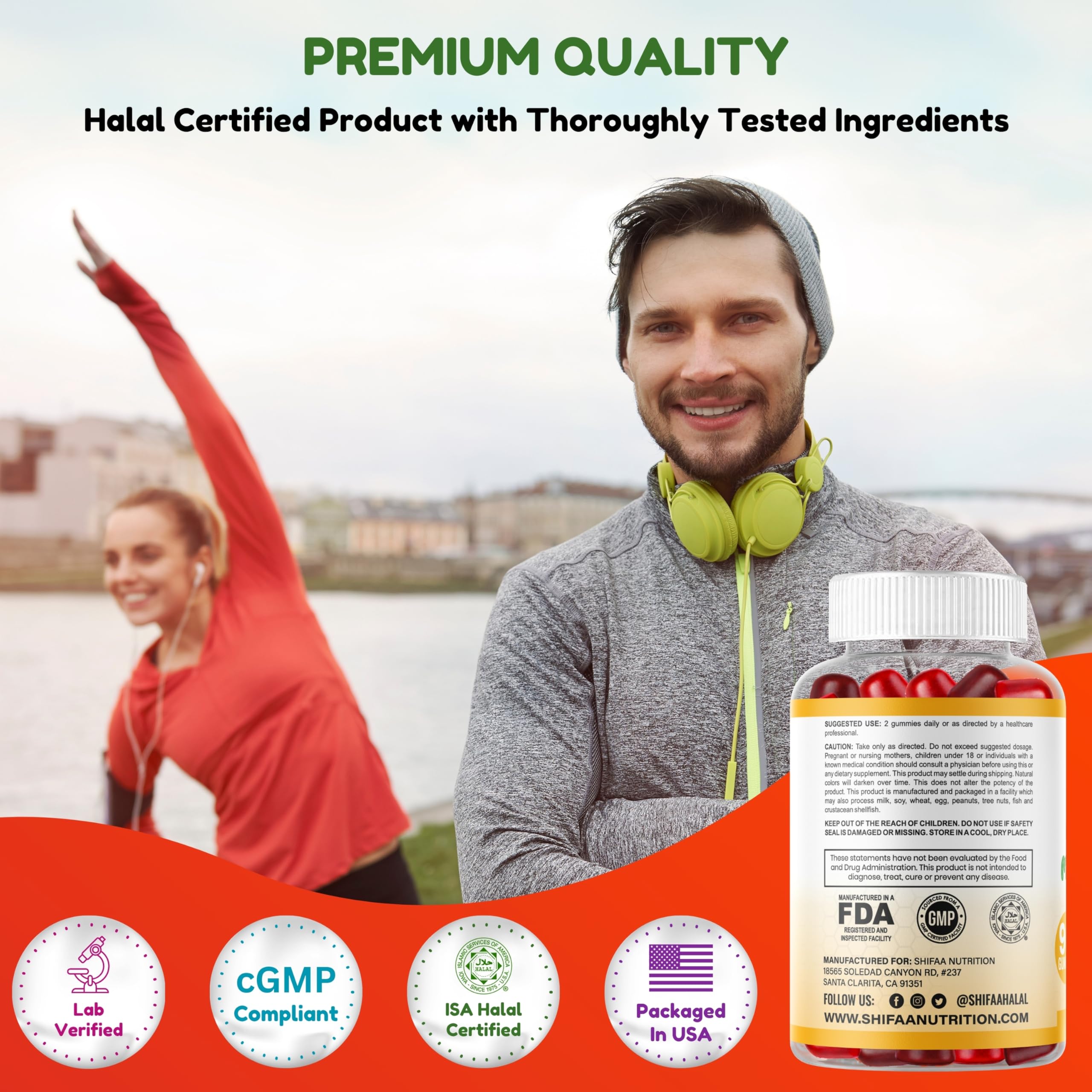 SHIFAA NUTRITION Multivitamin Gummies ingredients list