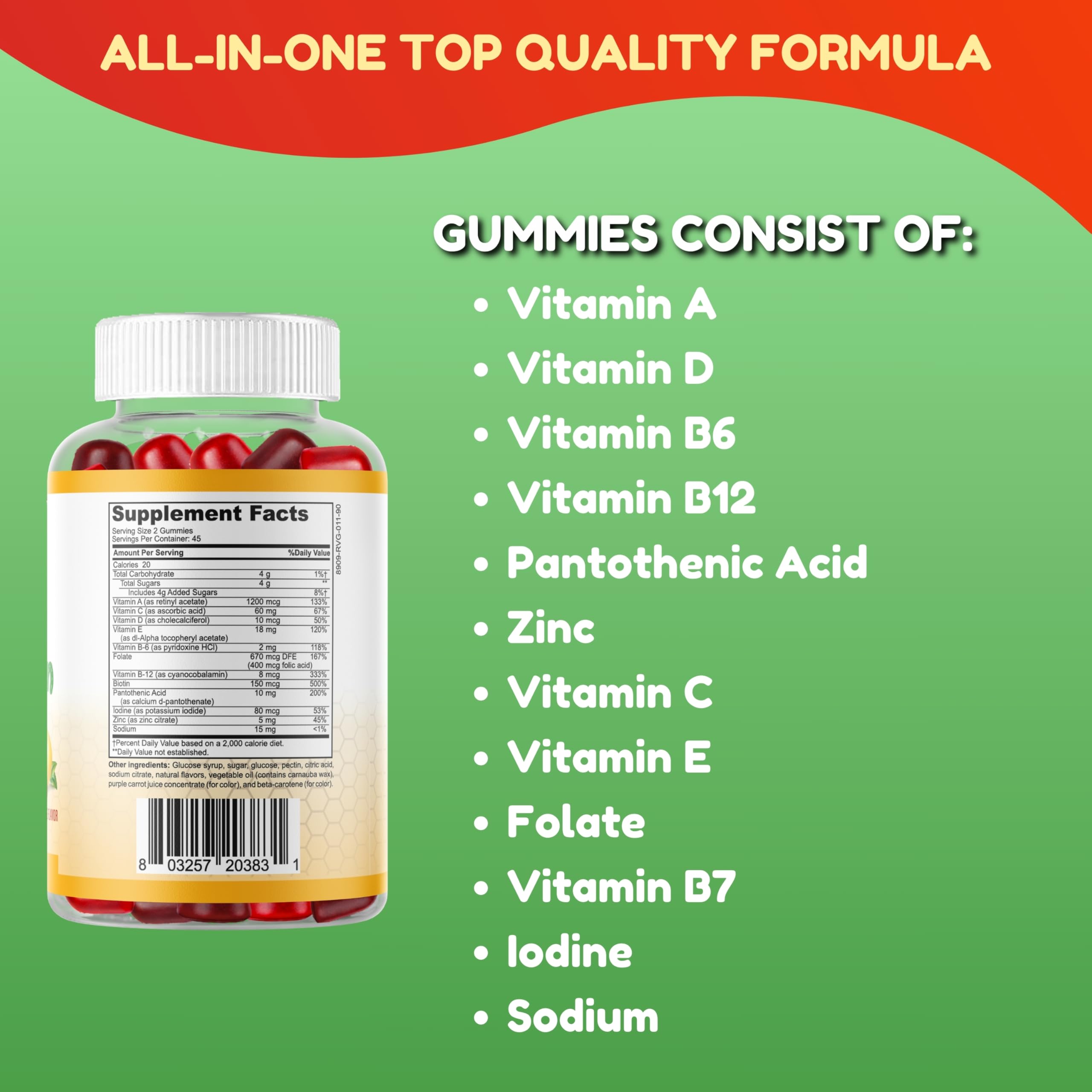 SHIFAA NUTRITION Multivitamin Gummies lifestyle scene