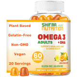 SHIFAA NUTRITION Omega 3-6-9 Gummies front view