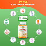 SHIFAA NUTRITION Omega 3-6-9 Gummies with ingredients