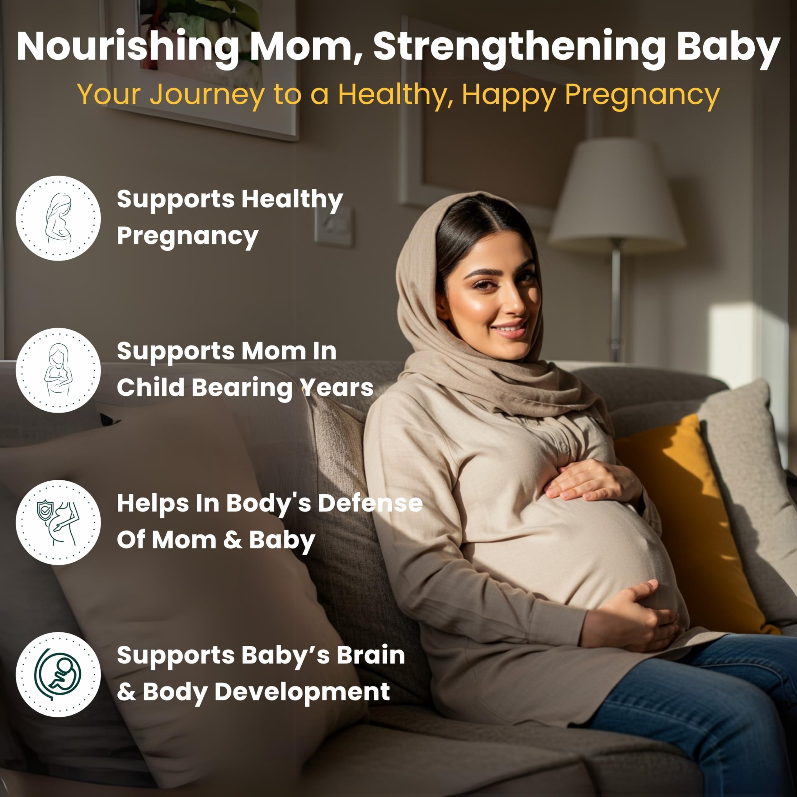 SHIFAA NUTRITION Prenatal Vitamins 237g packaging
