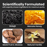 Shilajit Gummies close-up of gummies
