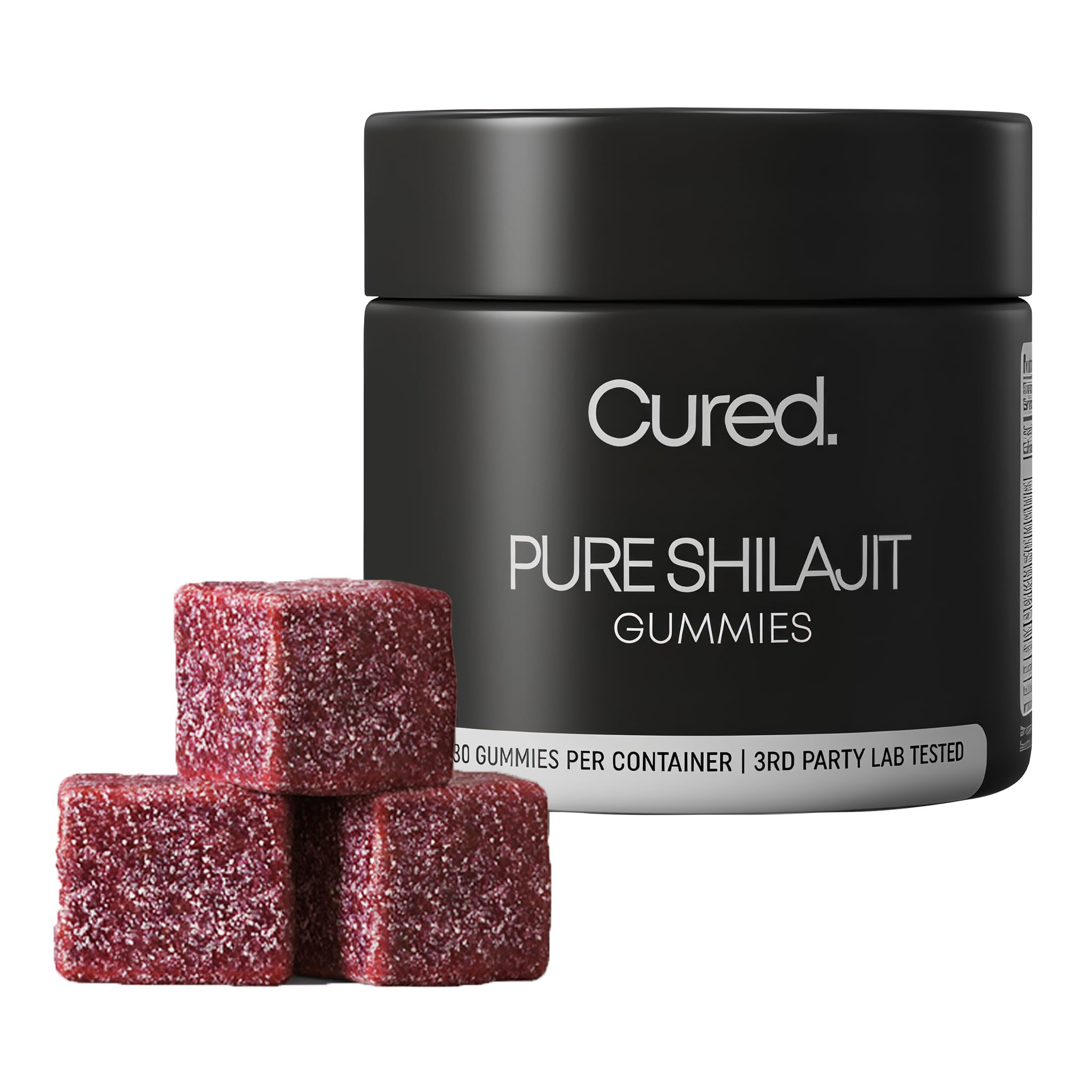 Shilajit Gummies front view with packaging