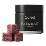 Shilajit Gummies front view with packaging