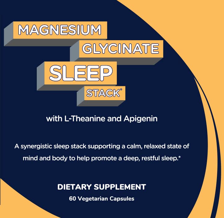 Shining Solace Magnesium Glycinate 1250mg capsules with ingredients list