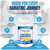 Shiny Leaf Bariatric Multivitamin 100g on a wooden table