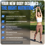 Shiny Leaf Bariatric Multivitamin with Iron 45mg capsule close-up