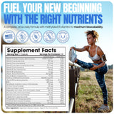 Shiny Leaf Bariatric Multivitamin with Iron 45mg side view