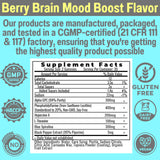 SHIZAM 6-in-1 Brain support Gummies nutritional information