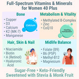 SHIZAM Blended Vitamin & Mineral Supplement side view