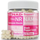 SHIZAM Cell Renewal Gummies Blueberry Burst front view