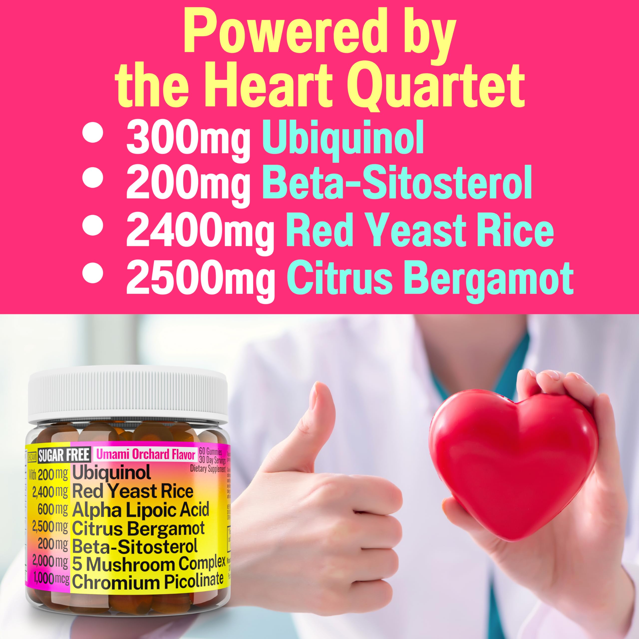 SHIZAM Red Yeast Rice 7-in-1 Sugar-Free Supplement Blend packaging