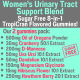 SHIZAM Sugar-Free TropiCran Burst Gummies packaging
