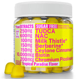 SHIZAM Tropical Paradise Gummies front view with packaging