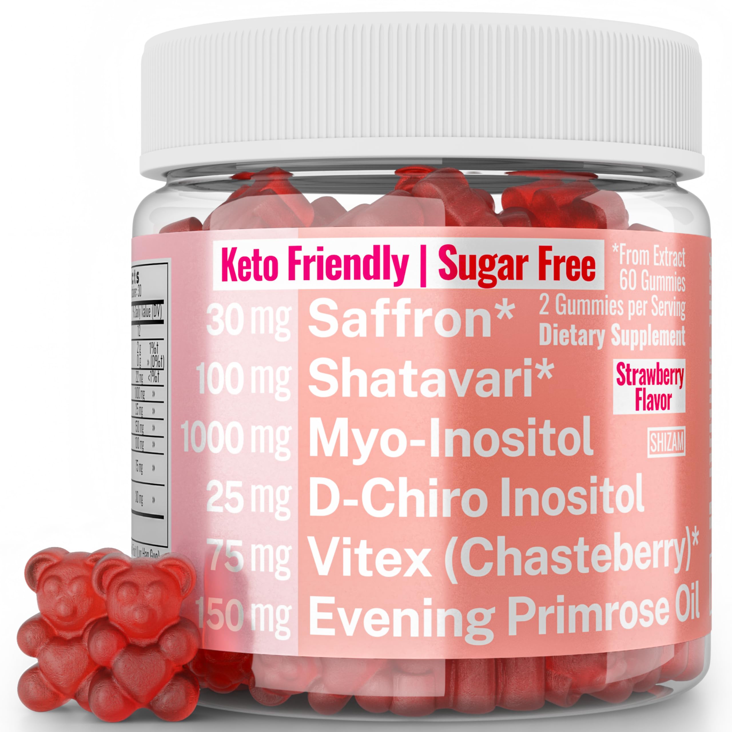 SHIZAM Women's Daily Gummies front view with packaging