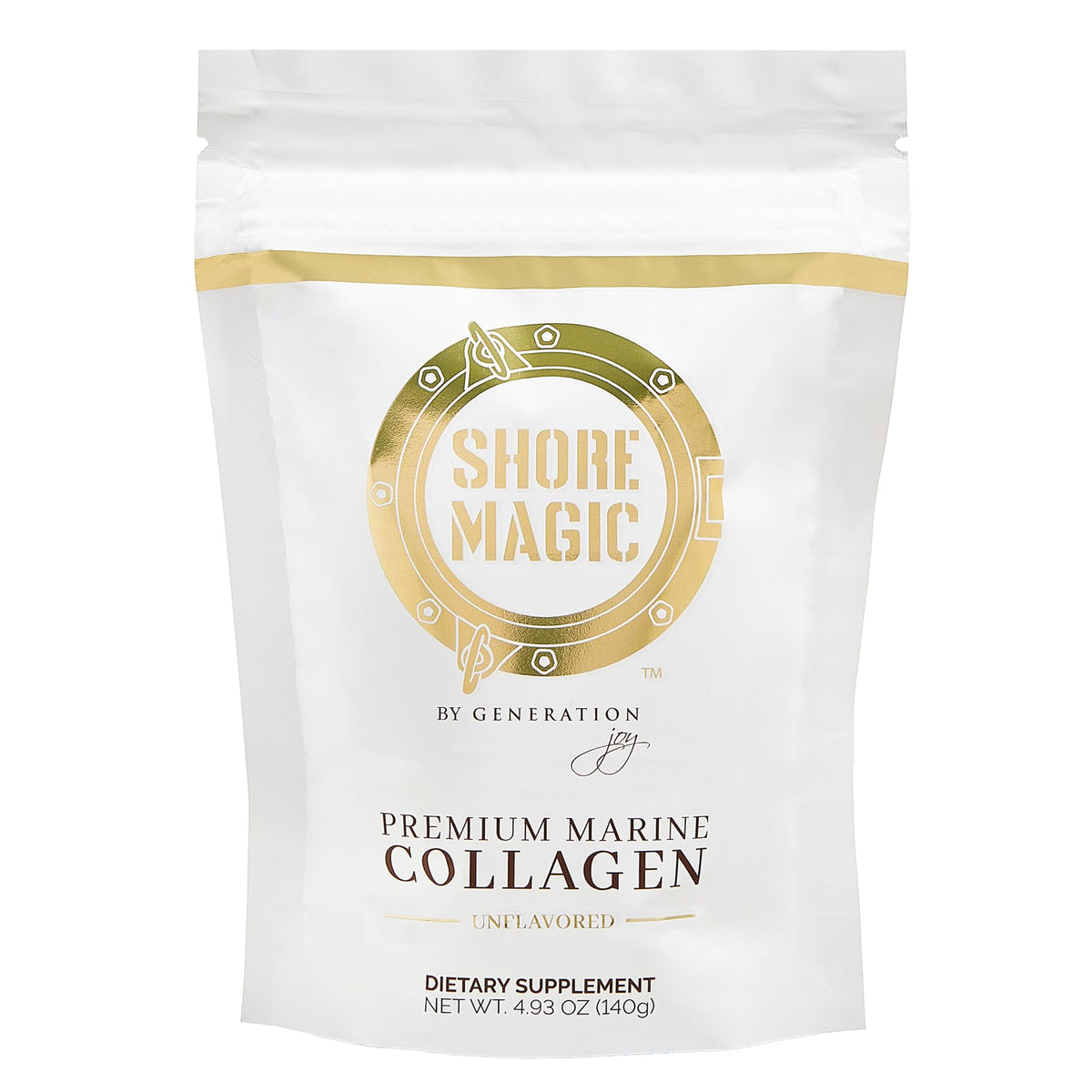 Shore Magic Collagen Powder 150g front view packaging