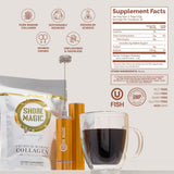 Shore Magic Collagen Powder 150g with measuring scoop