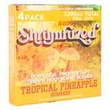 Shrumfuzed Mushroom Blend Supplement back view with ingredients