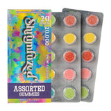Shrumfuzed Mushroom Gummies front view with packaging