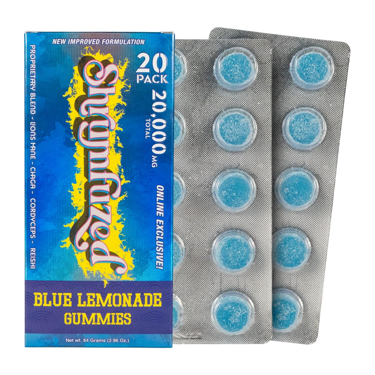 Shrumfuzed Mushroom Supplement 100g front view