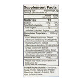 Shrumfuzed Mushroom Supplement 100g with ingredients listed