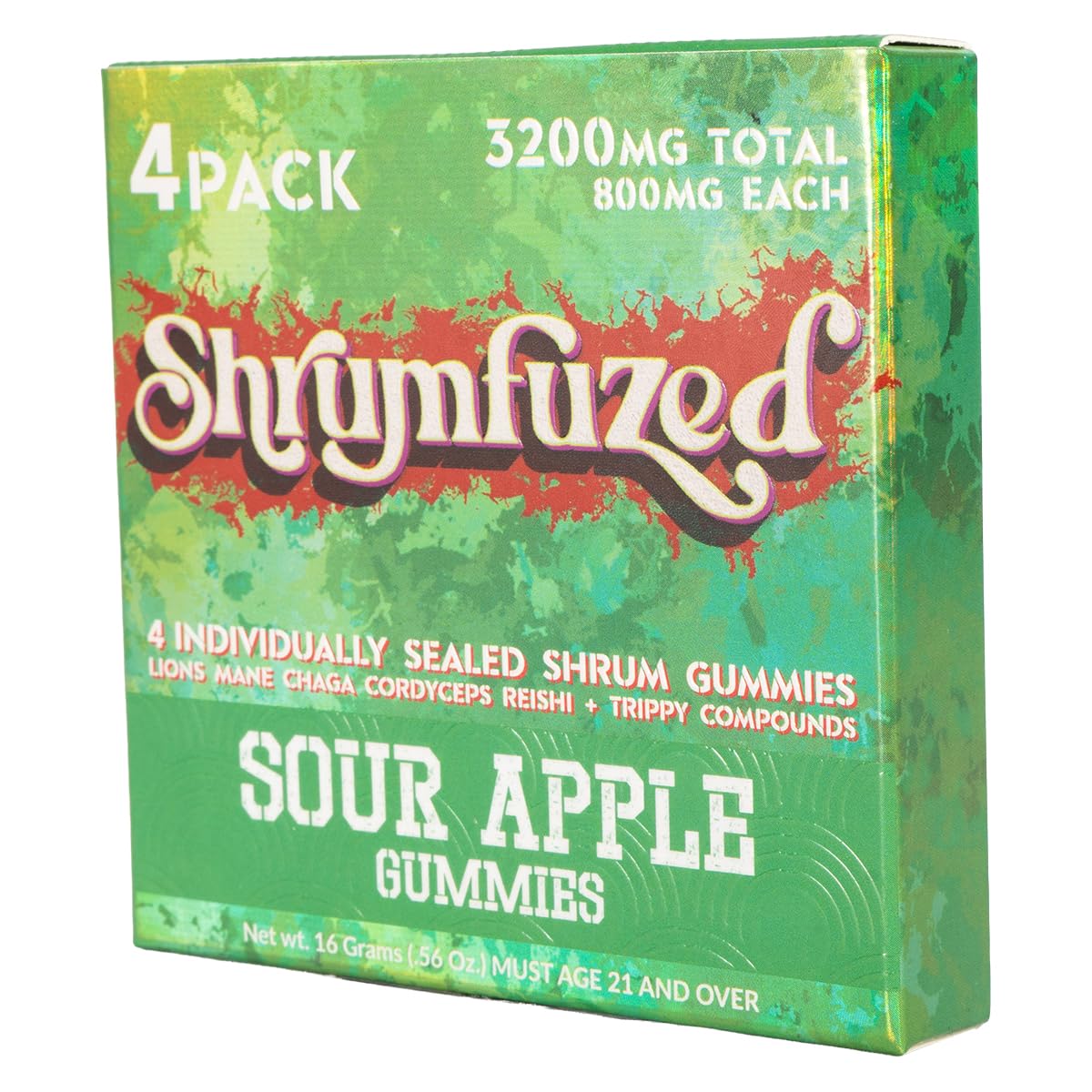 Shrumfuzed Mushroom Supplement Blend capsule close-up