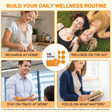 Shuangjia MB Patches Extra Strength lifestyle scene with patches