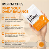 Shuangjia MB Patches Extra Strength patch applied on skin