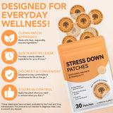 Shuangjia Stress Down Patch in lifestyle setting