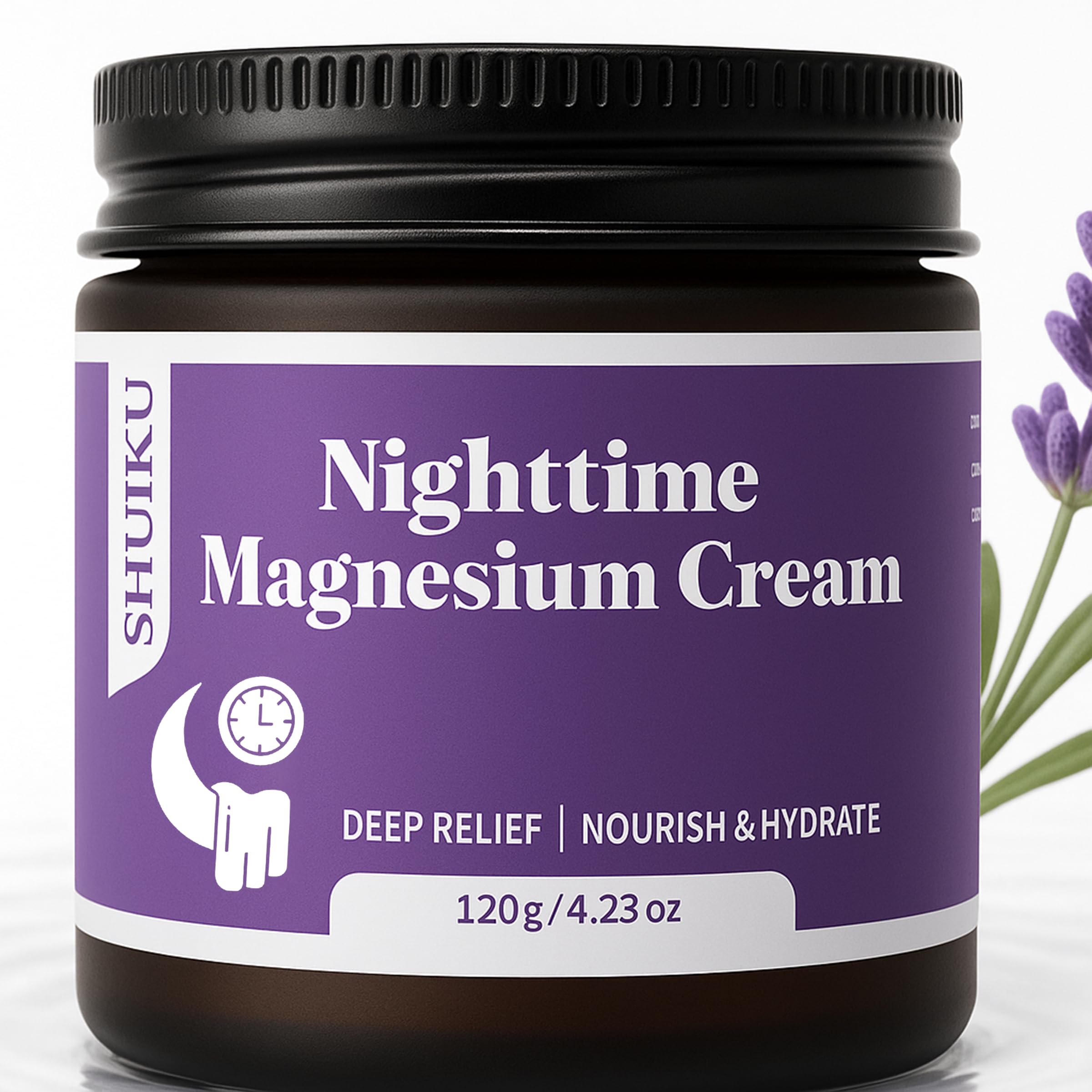 SHUIKU Magnesium Night Cream 122g front view