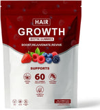 Shwfhi Hair Growth Gummies front view with packaging
