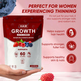 Shwfhi Hair Growth Gummies in hand for size comparison