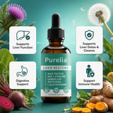 Shwfhi Purelia Liver Drops 150g packaging