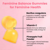 Shytrouy Feminine Balance Gummies side view of packaging