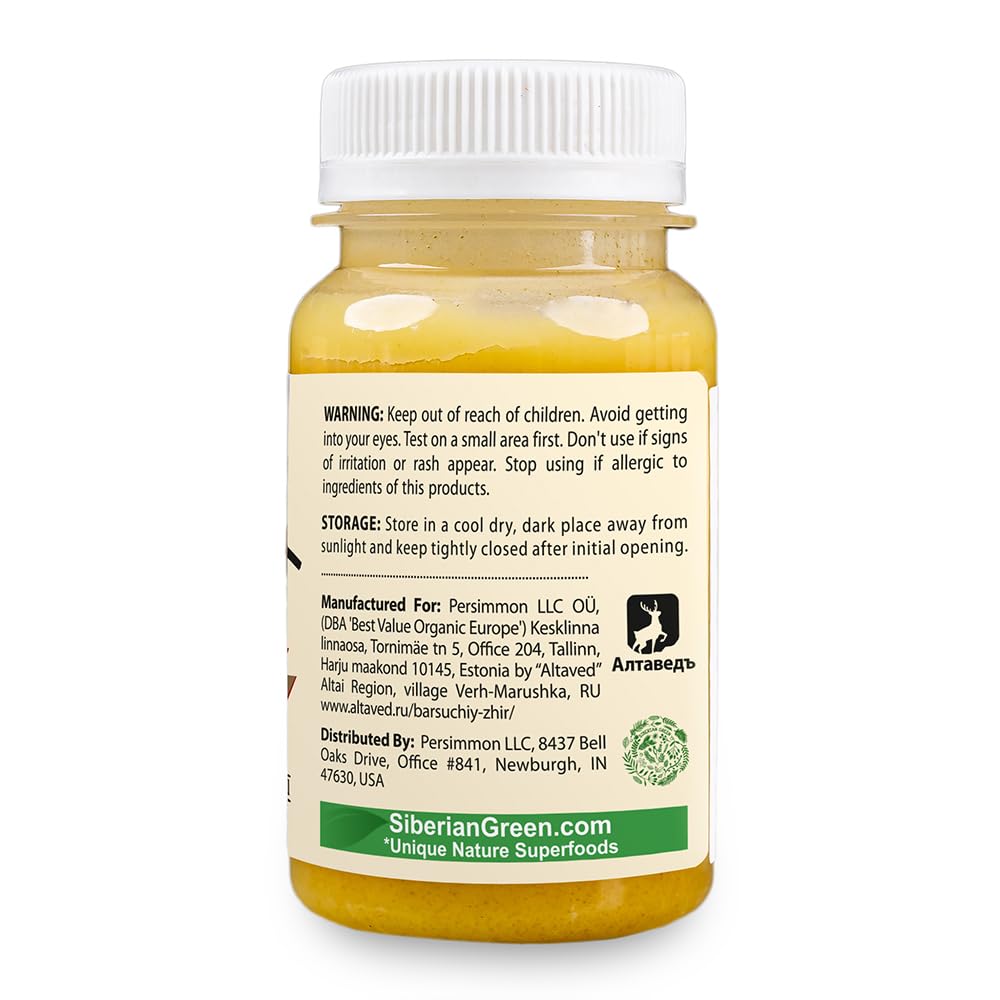 Siberian Green Badger Fat Cream-Gel 100ml application on skin