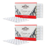 Siberian Green Shilajit Tablets front view with packaging