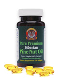 Siberian Tiger Naturals Siberian Pine Nut Oil Softgels front view