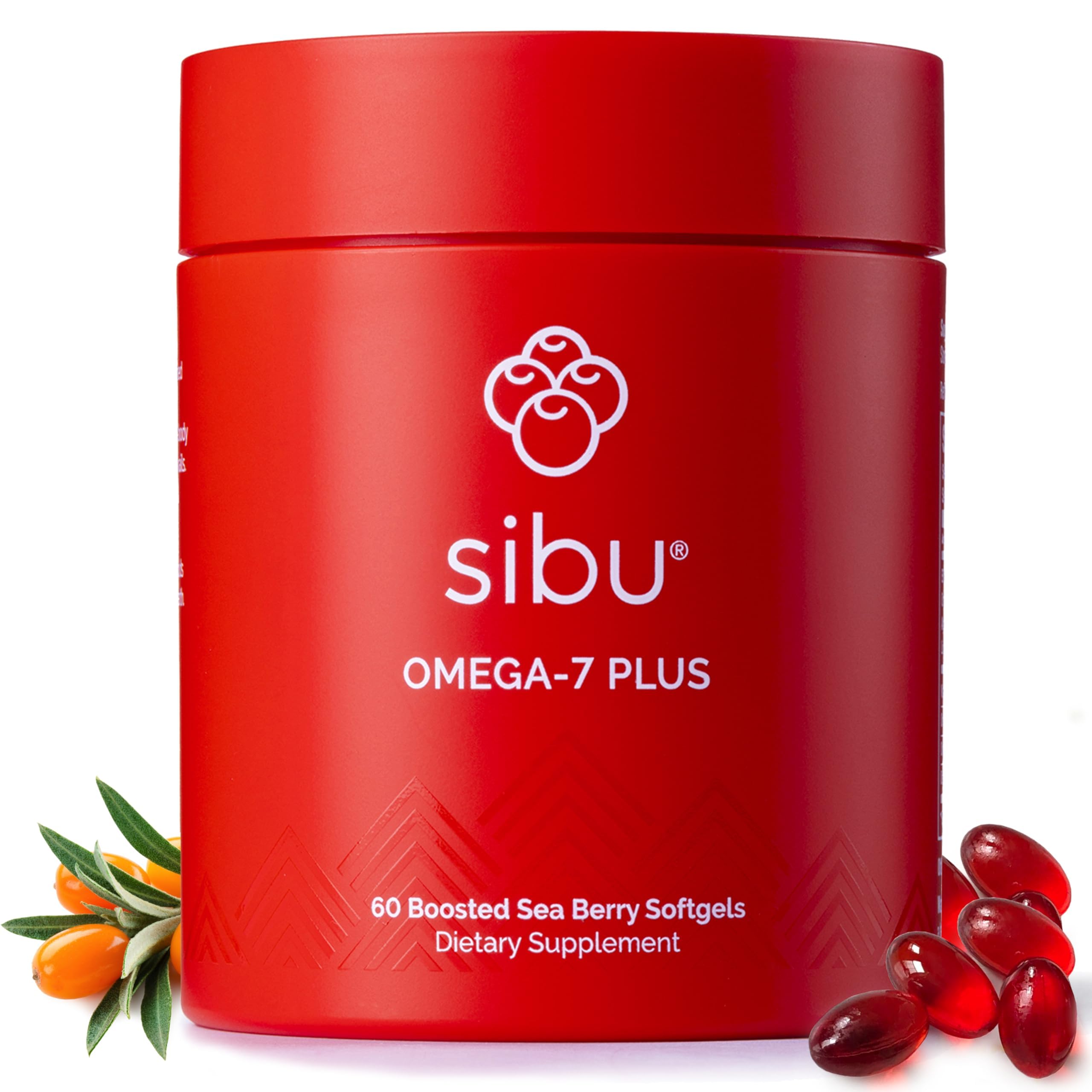 sibu Omega-7 PLUS Sea Buckthorn Oil 365mg front view