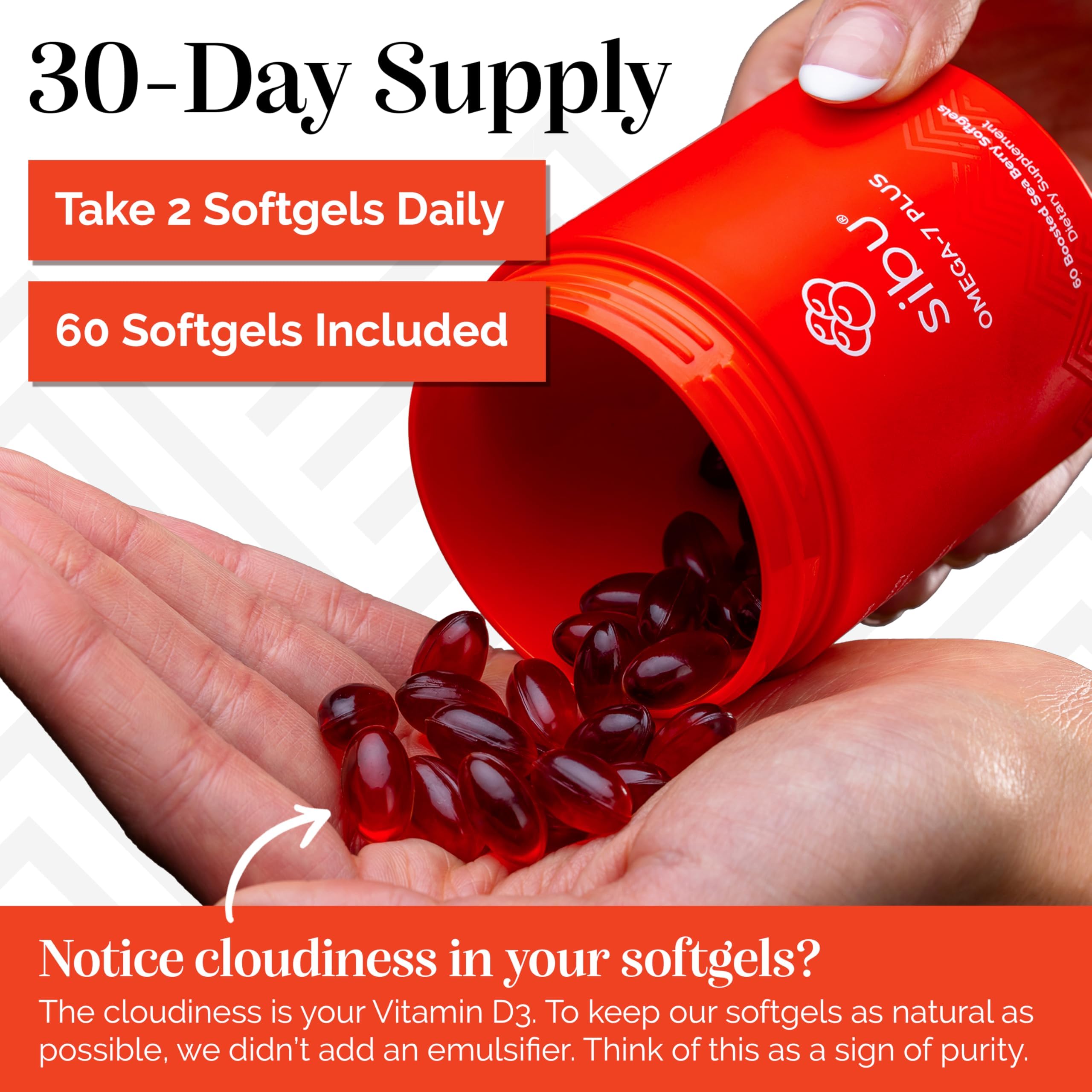 sibu Omega-7 PLUS Sea Buckthorn Oil 365mg lifestyle scene