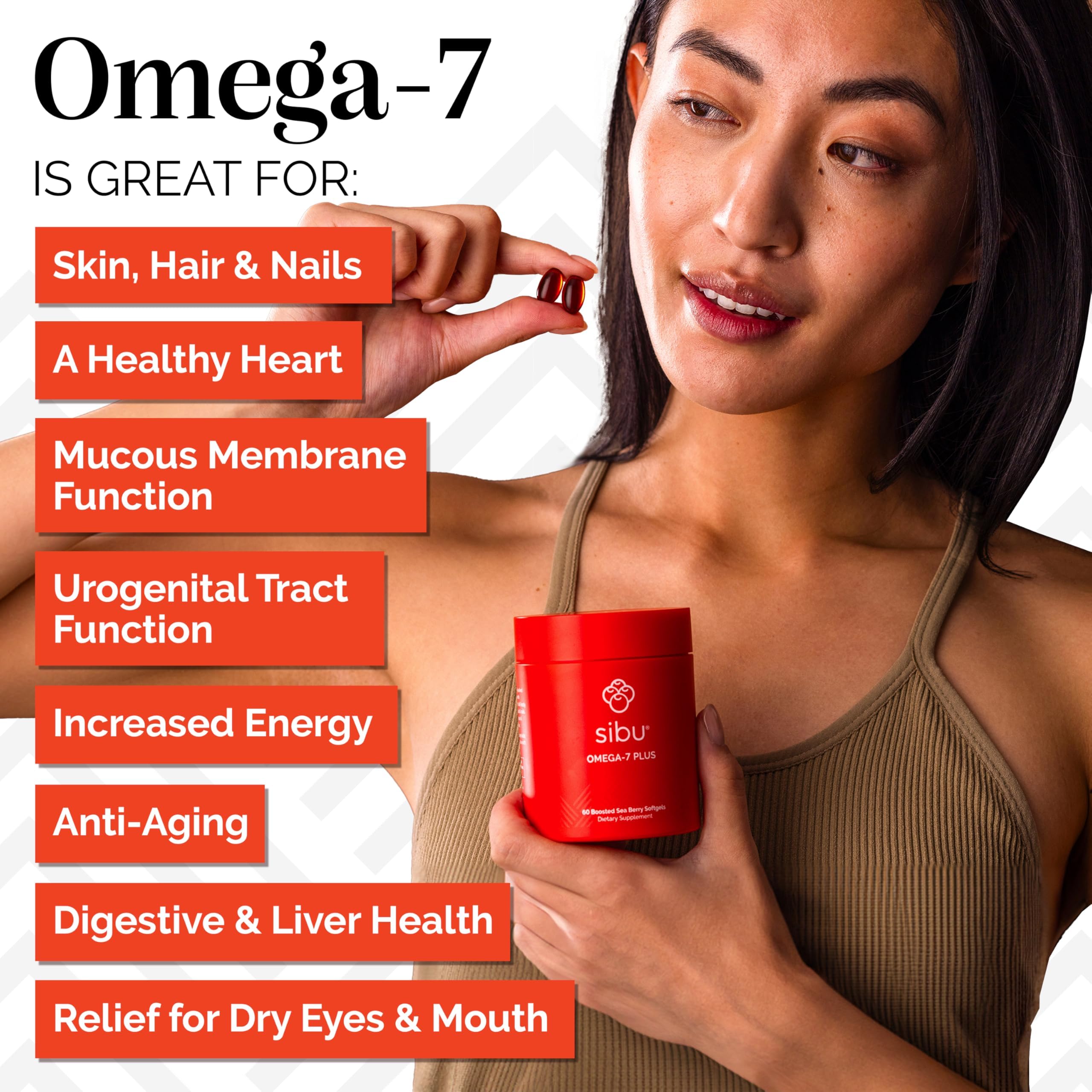 sibu Omega-7 PLUS Sea Buckthorn Oil 365mg packaging
