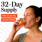 sibu Sea Buckthorn Juice bottle back view with ingredients