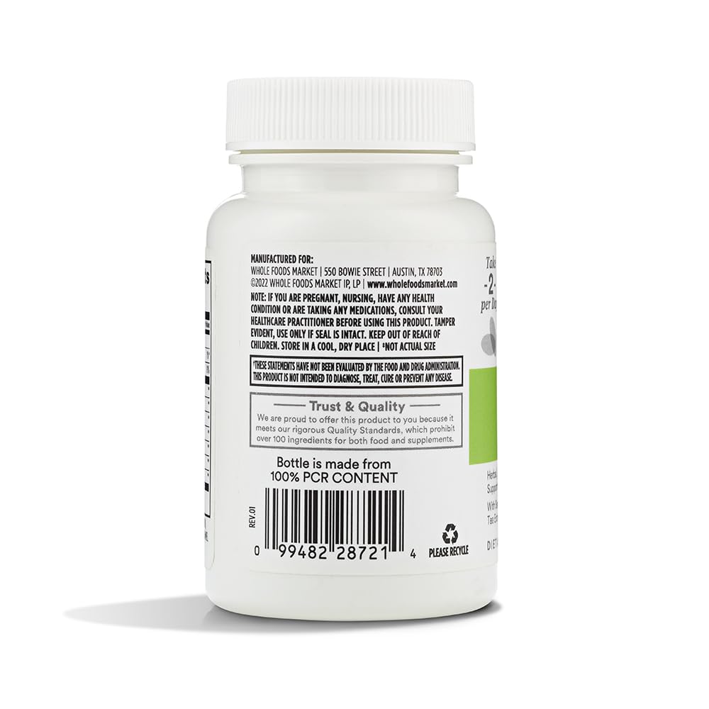 Side view of 365 Saw Palmetto supplement bottle