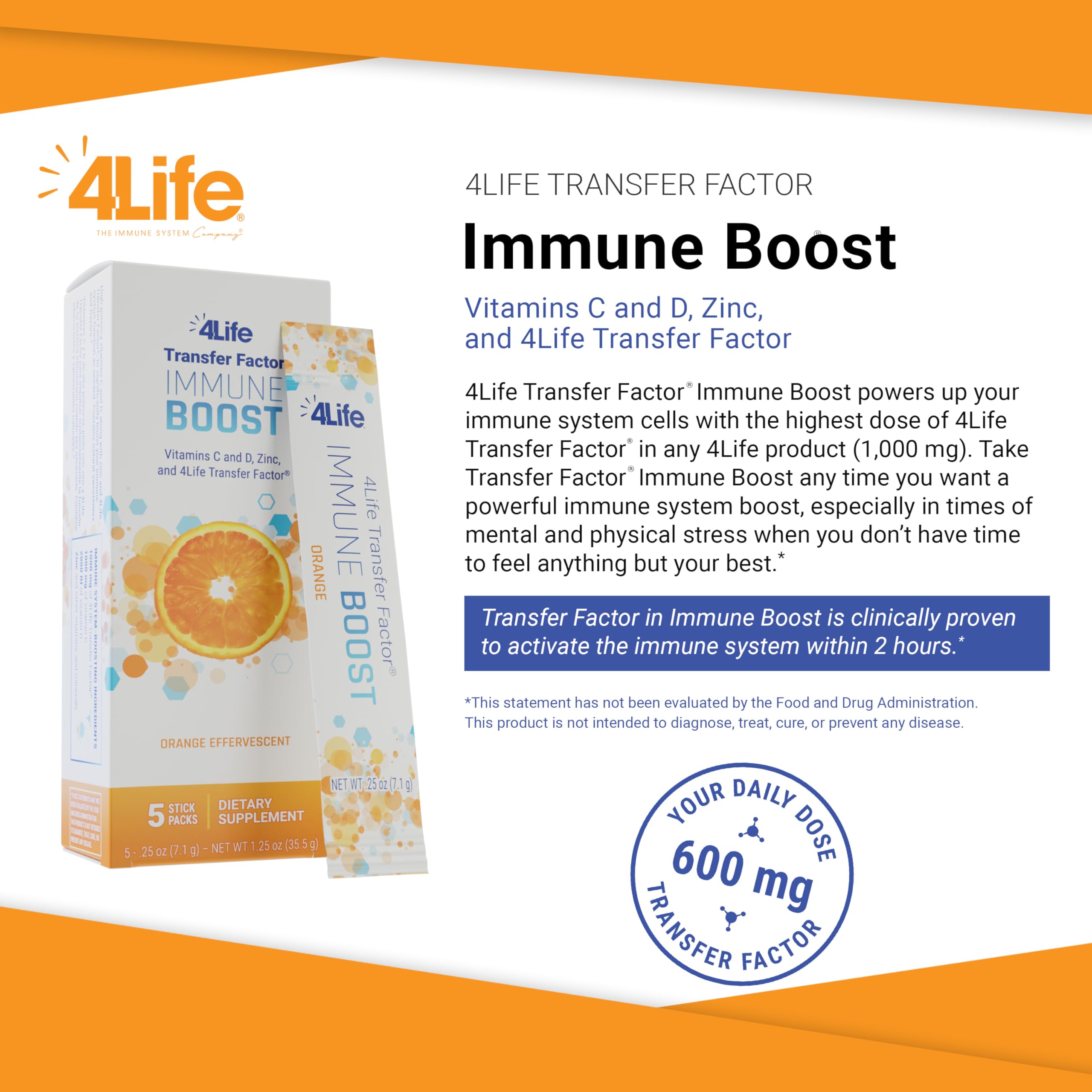 Side view of 4Life Multivitamin Powder 50g packaging
