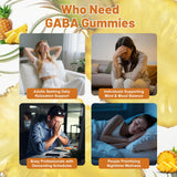 Side view of Agumoon GABA Gummies showing nutritional information