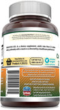 Side view of Amazing Nutrition Calcium Magnesium Zinc Supplement bottle