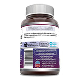 Side view of Amazing Nutrition L-Tyrosine 500 Mg bottle