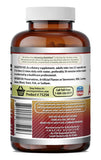 Side view of Apple Pectin supplement bottle