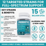 Side view of Balance ONE Probiotic Acidophilus Tablets bottle